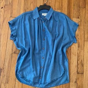 Madewell Button up Top Size S